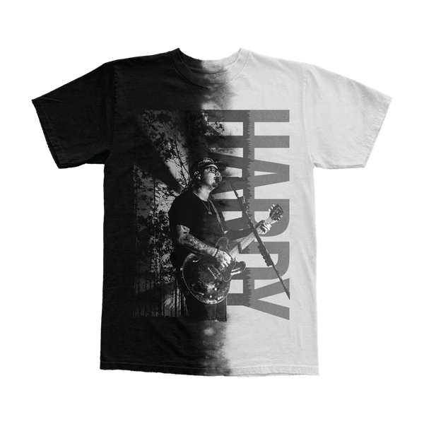 White Store T-Shirt – Split Official HARDY & Black