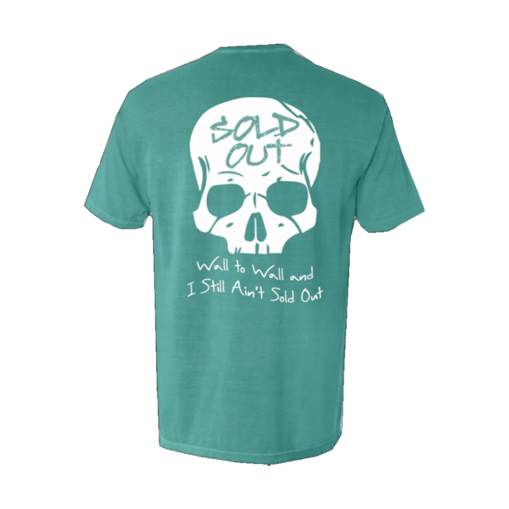Sea Foam Sold Out Pocket T-Shirt Back