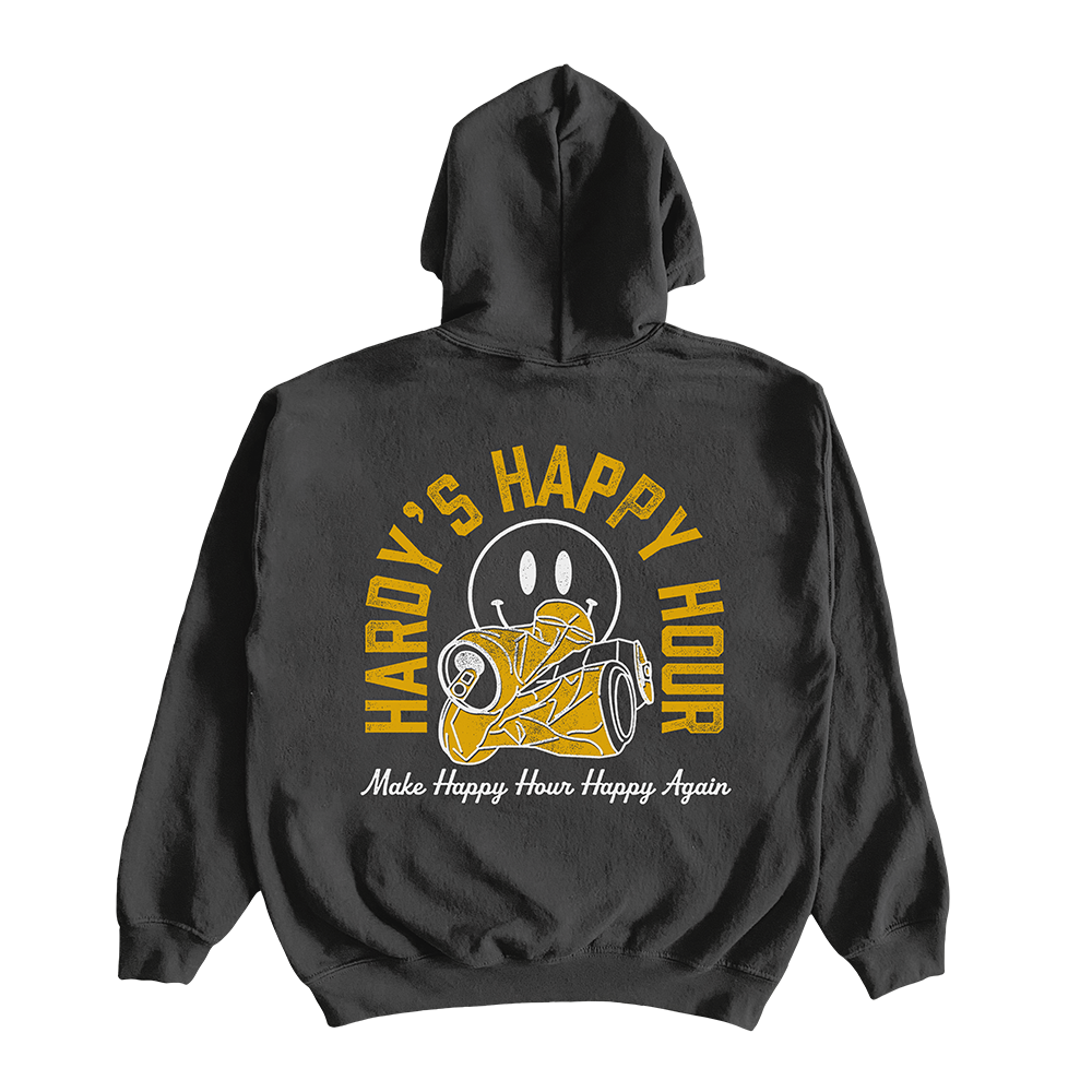 Happy Hour Hoodie Back