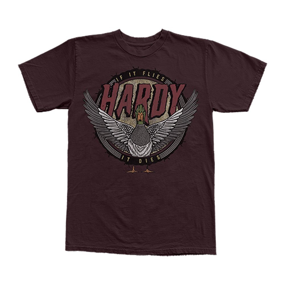 If It Flies Maroon T-Shirt