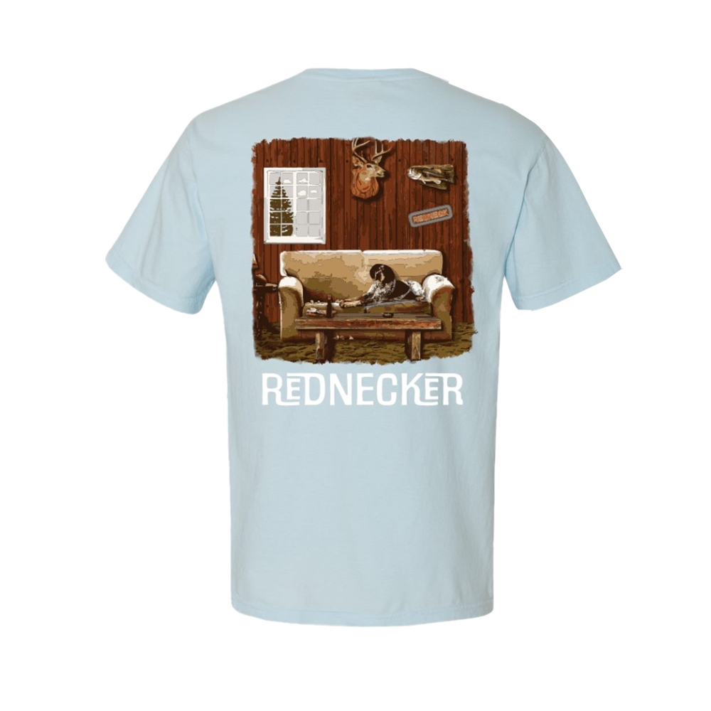 Light Blue Rednecker T-Shirt Back