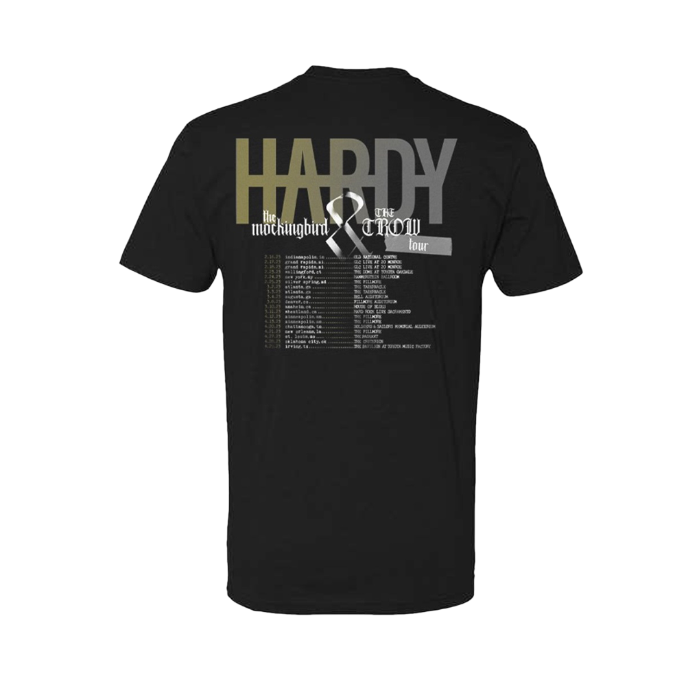 M + C Tour T-Shirt Back