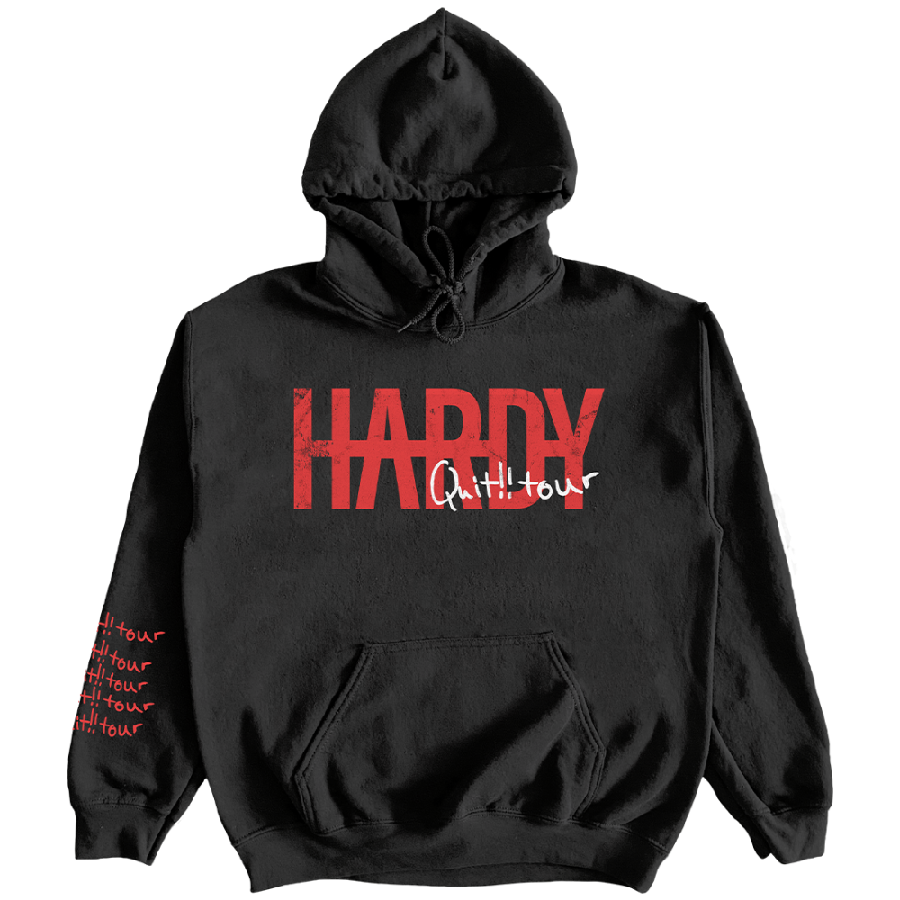 Quit!! Tour Hoodie Front