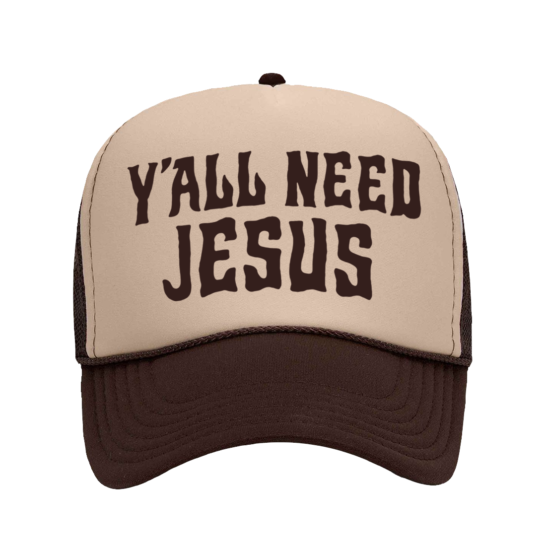 Yall Need Jesus Foam Trucker Hat