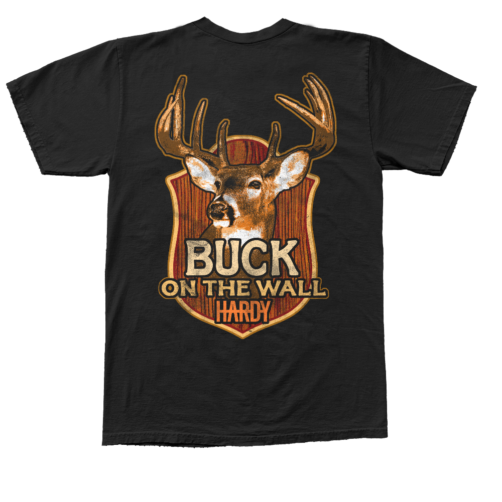 Buck On The Wall Tee Back