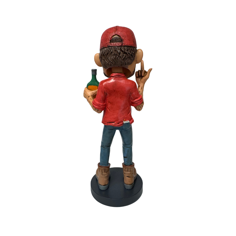 Jim Bob Bobble Head Back