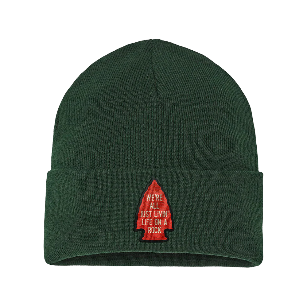 A Rock Patch Beanie