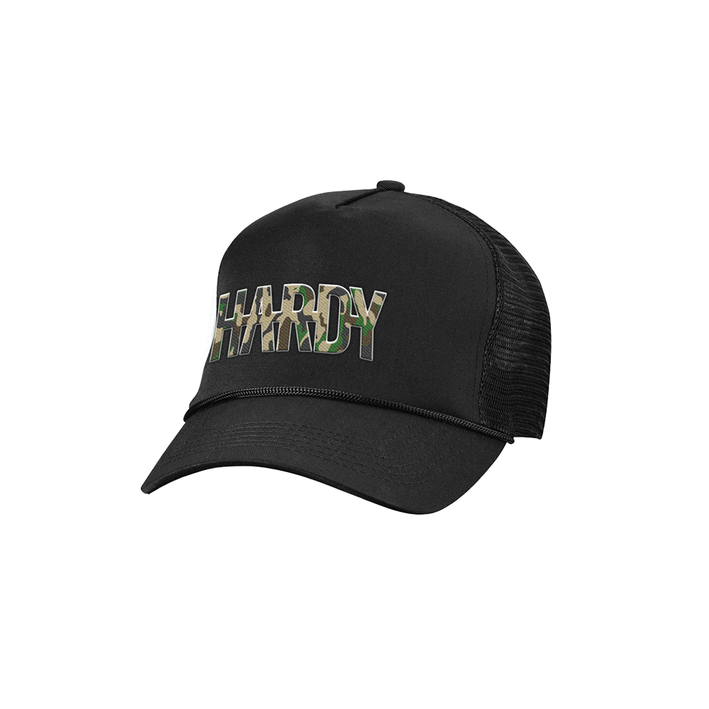 Camo Logo Trucker Hat – HARDY Official Store