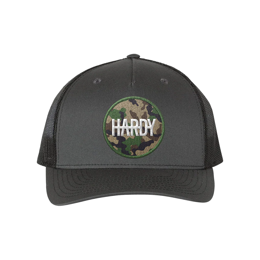 Camo Circle Patch Hat