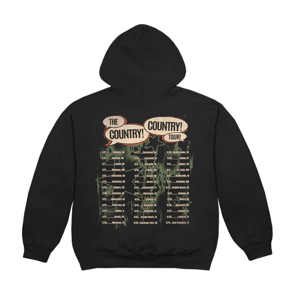 Country! Country! Tour Hoodie Back