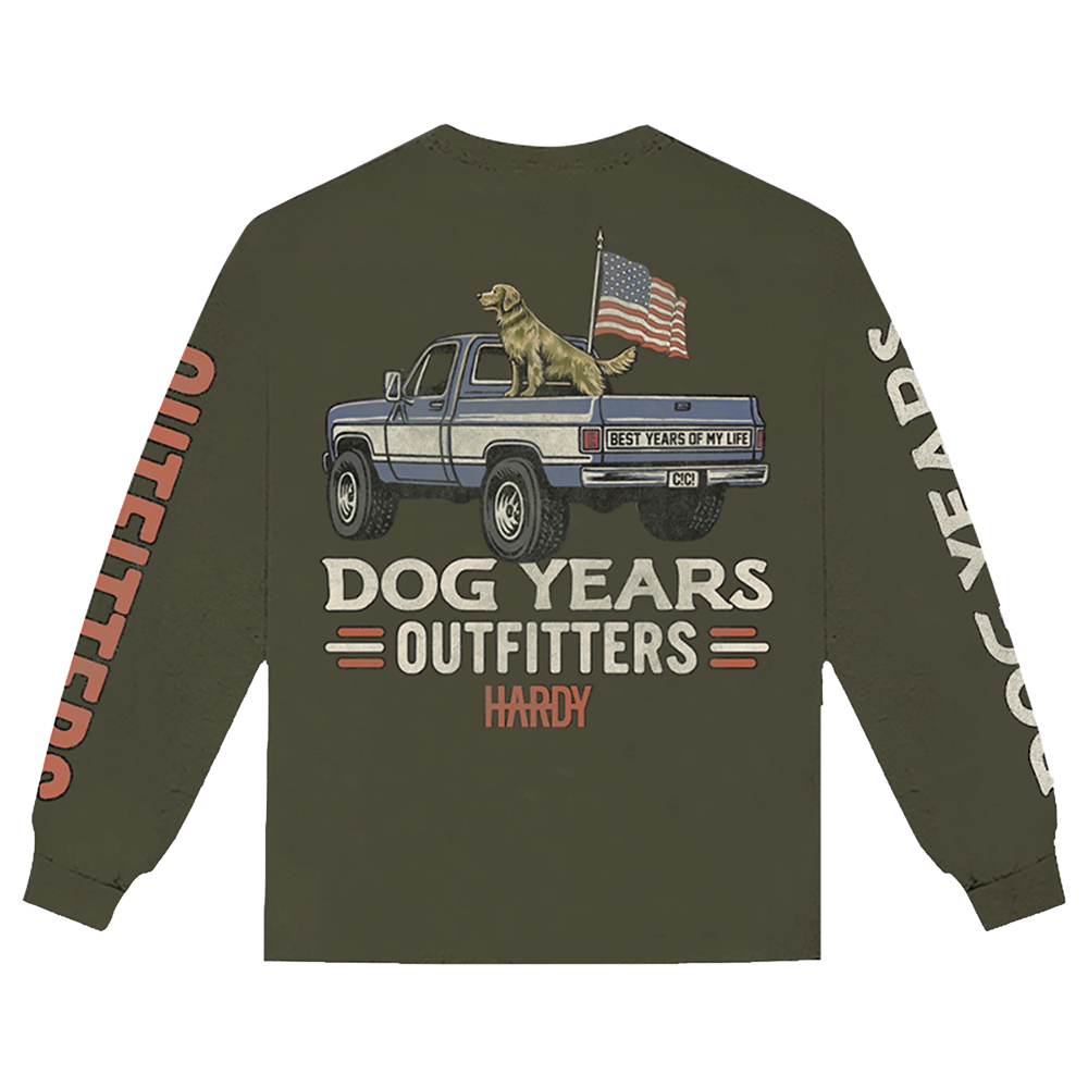 Dog Years Long Sleeve Tee back