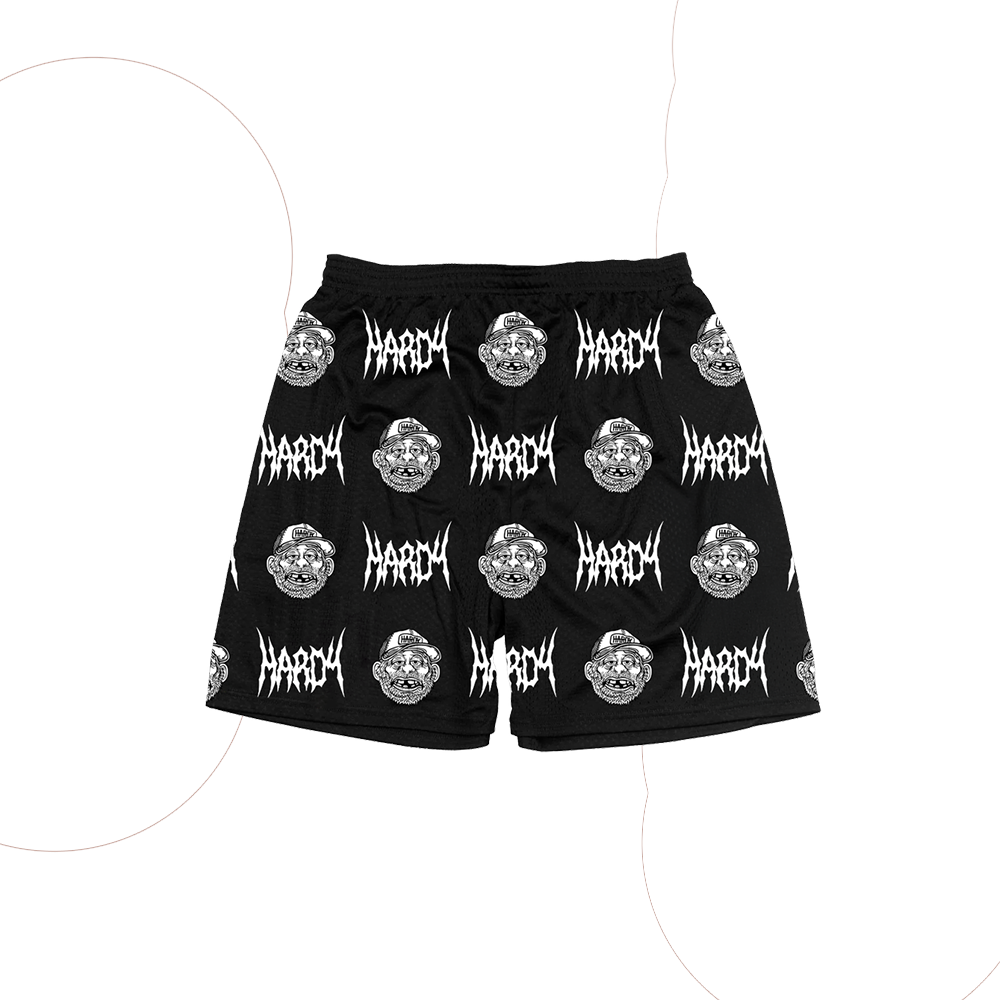 HARDY Mesh Shorts Back