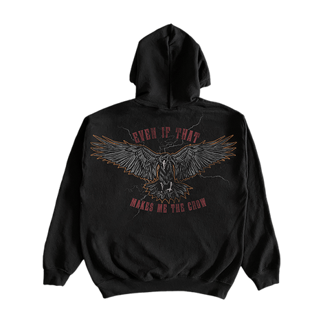 I'll Fly The Line Hoodie Back