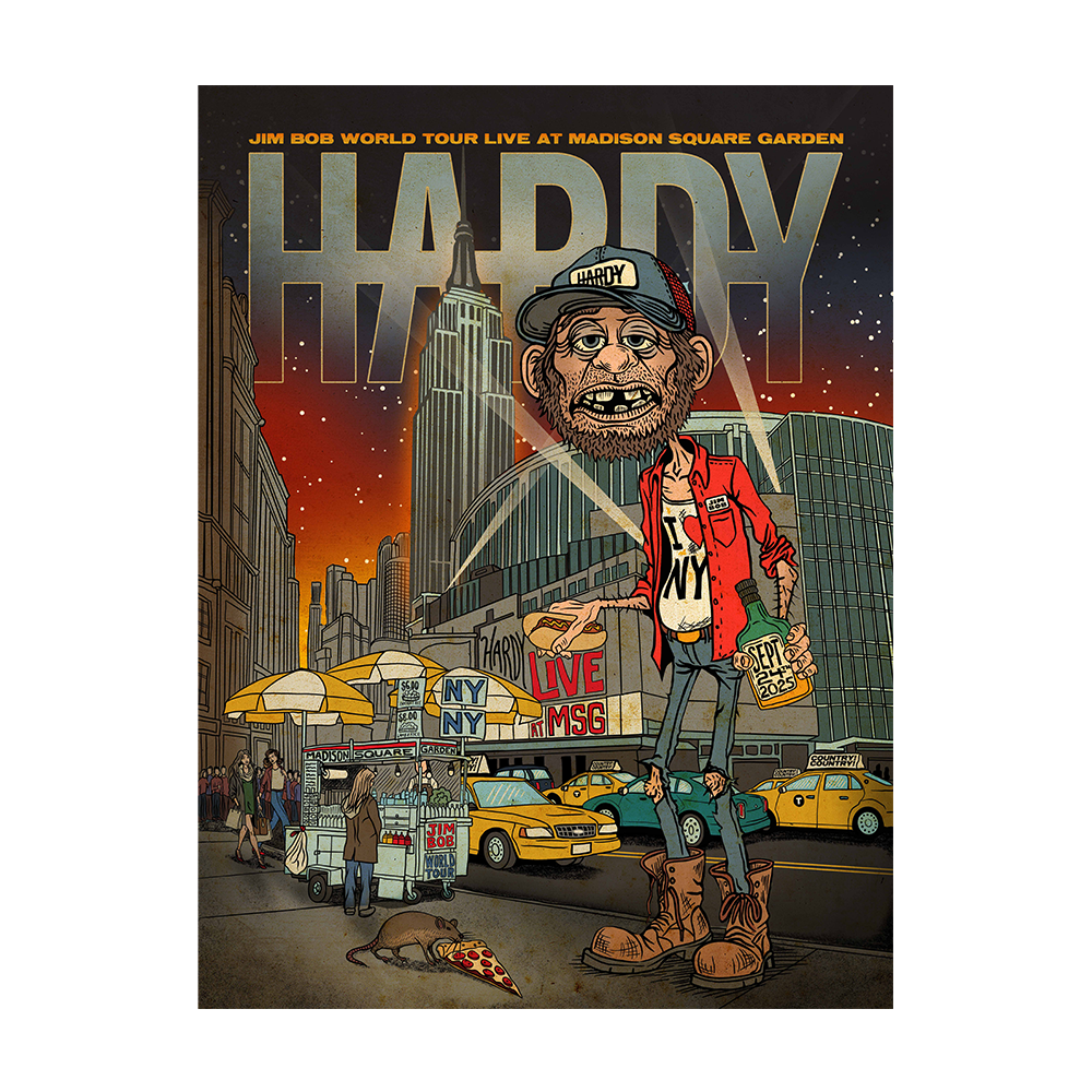 Jim Bob MSG Show Poster