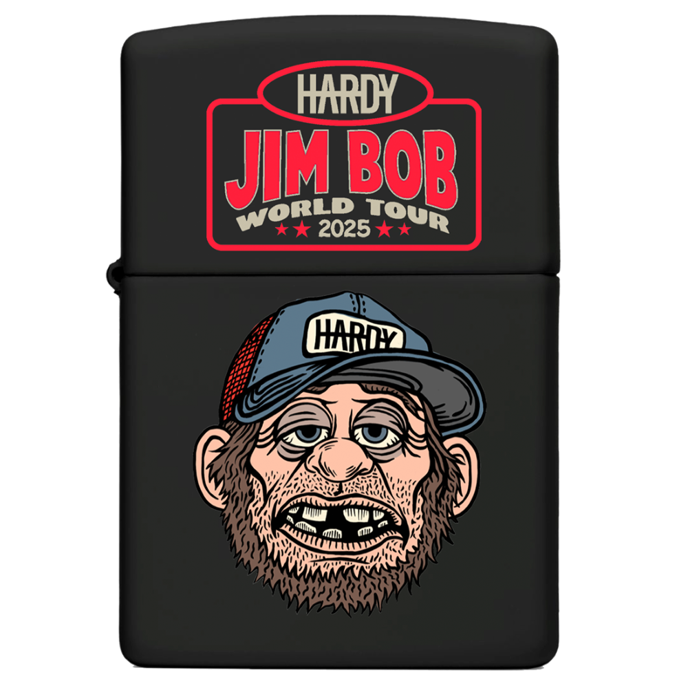 Jim Bob World Tour Lighter