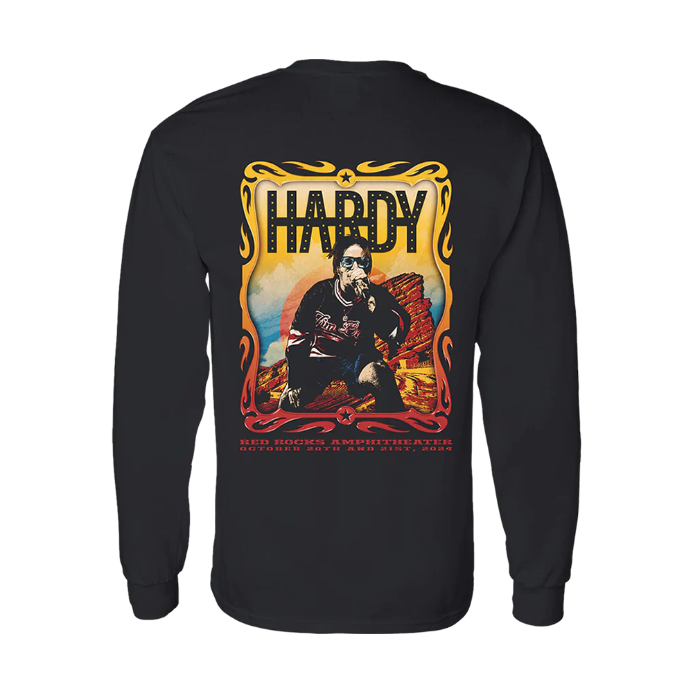 Red Rocks 2024 Tee back