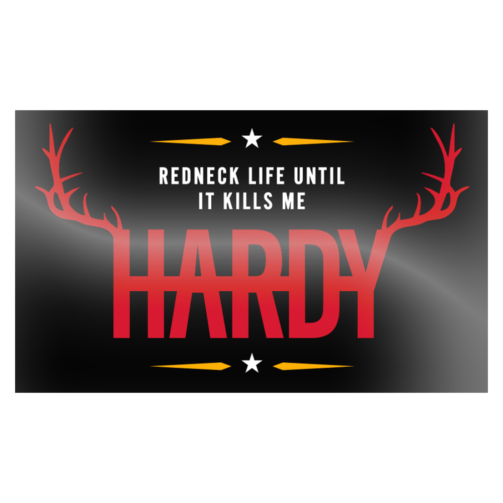Redneck Life Bumper Sticker 