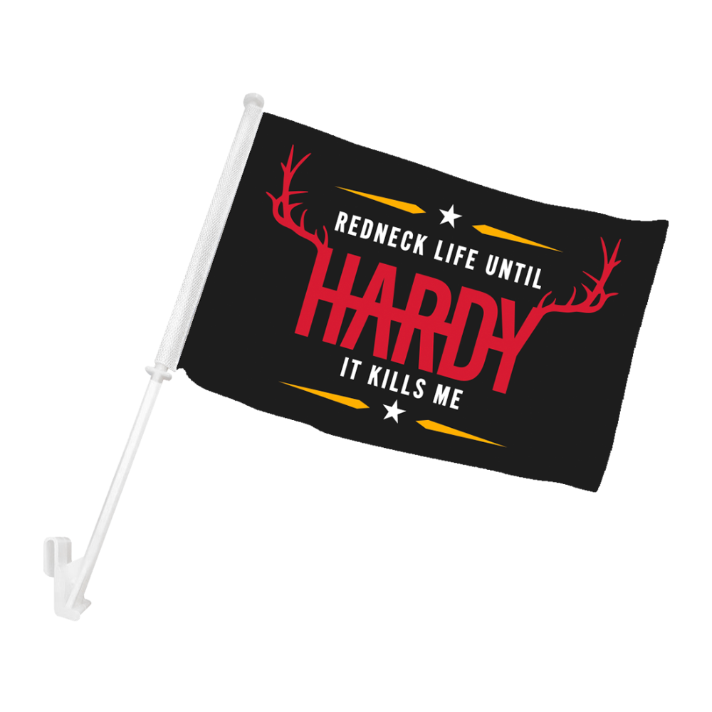 Redneck Life Car Flag