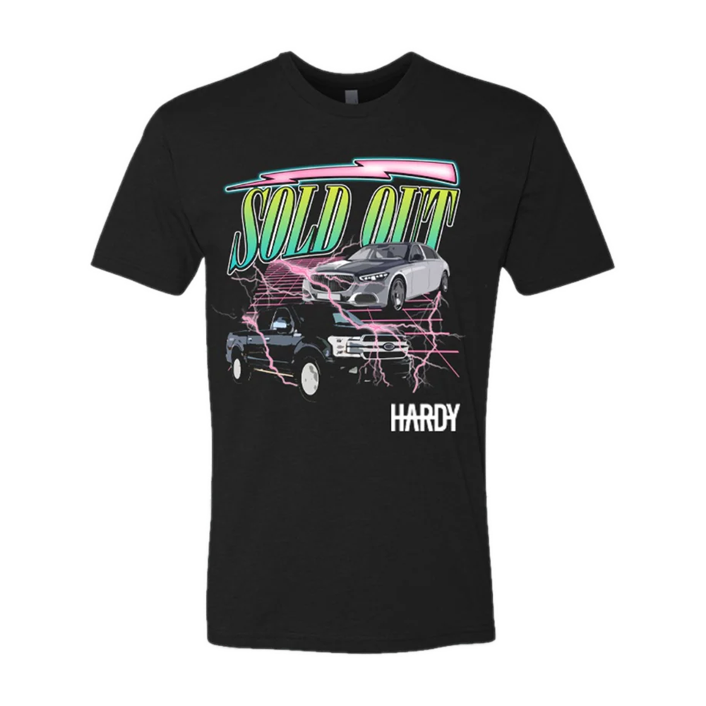 Sold Out Car T-Shirt