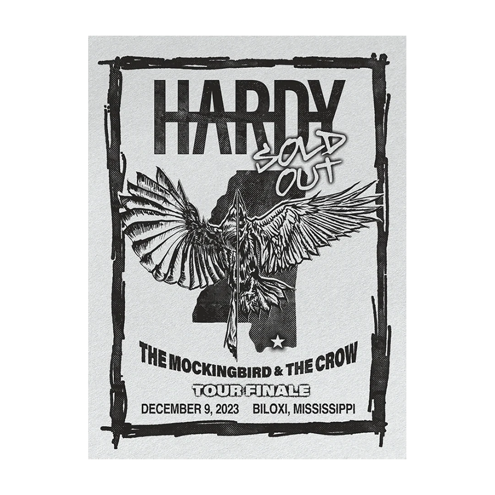 The Mockingbird & The Crow Tour Finale Poster