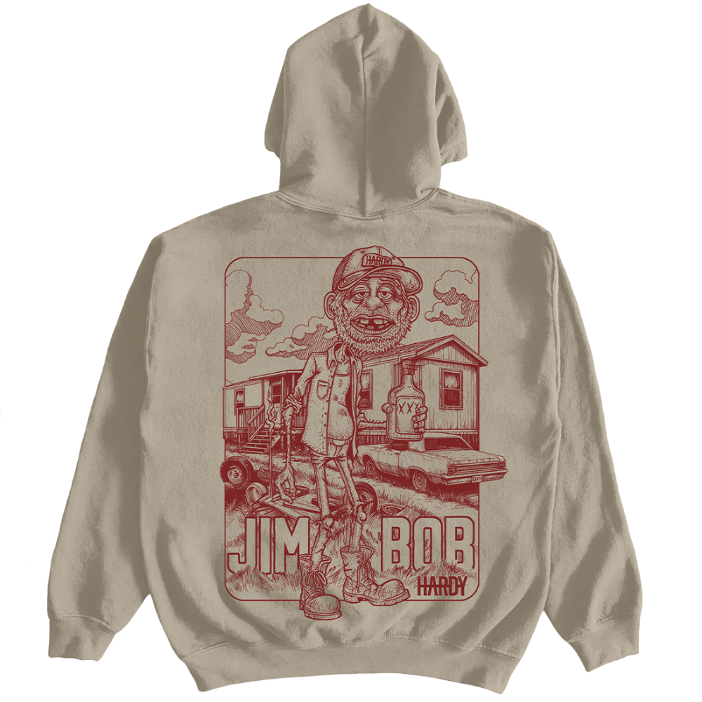 Jim Bob World Tour Hoodie Back 