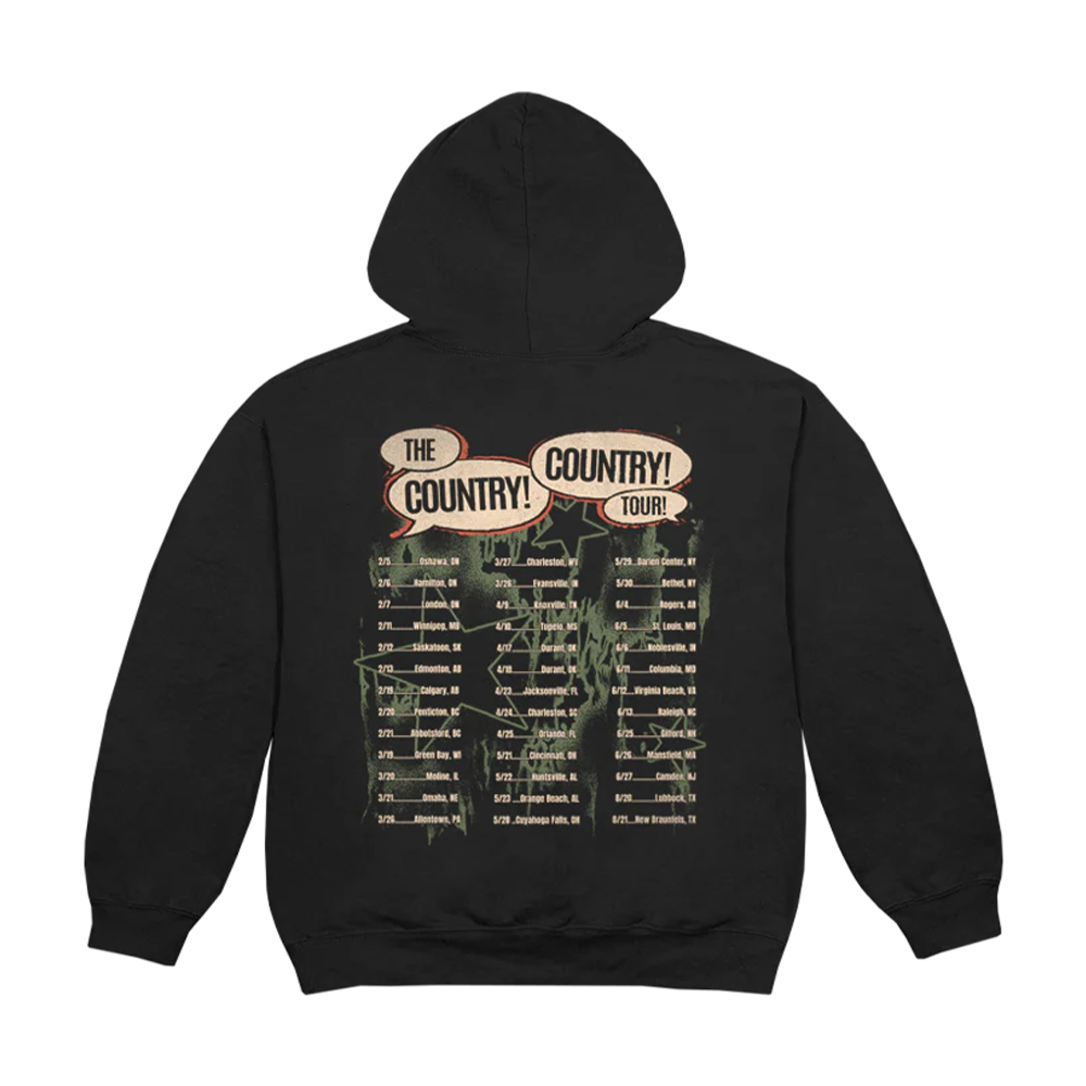 Country! Country! Tour Hoodie Back