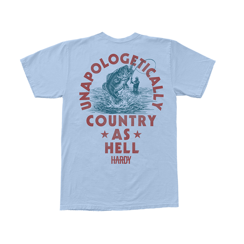 Country As Hell Tee Back