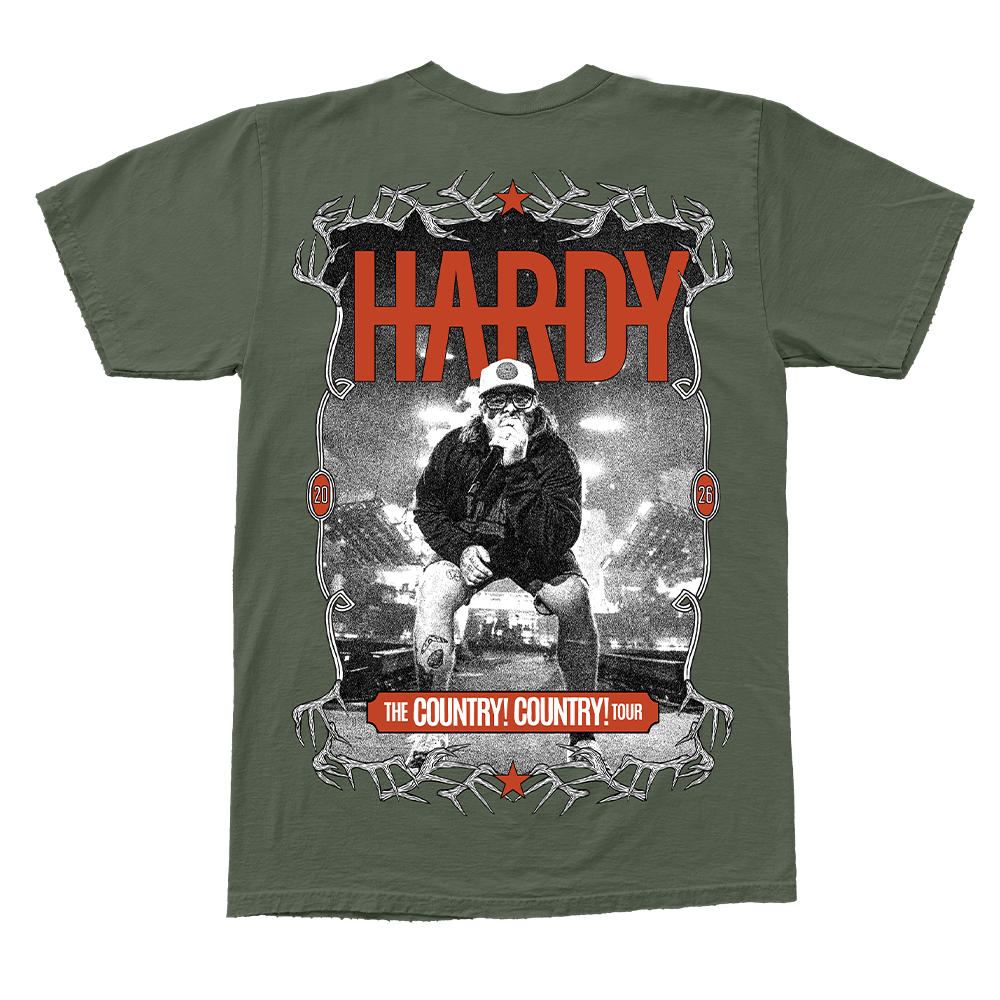 Deer Antler Photo Tee Back