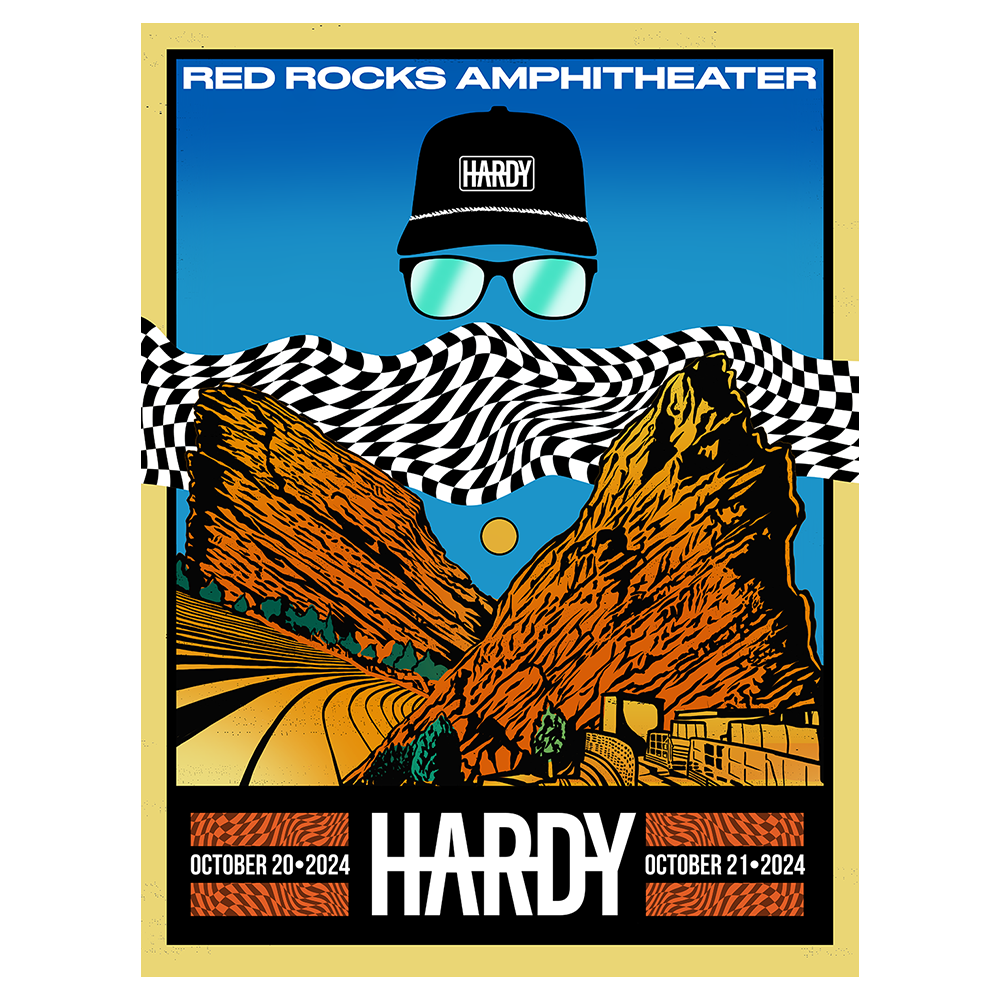 Red Rocks 2024 Poster