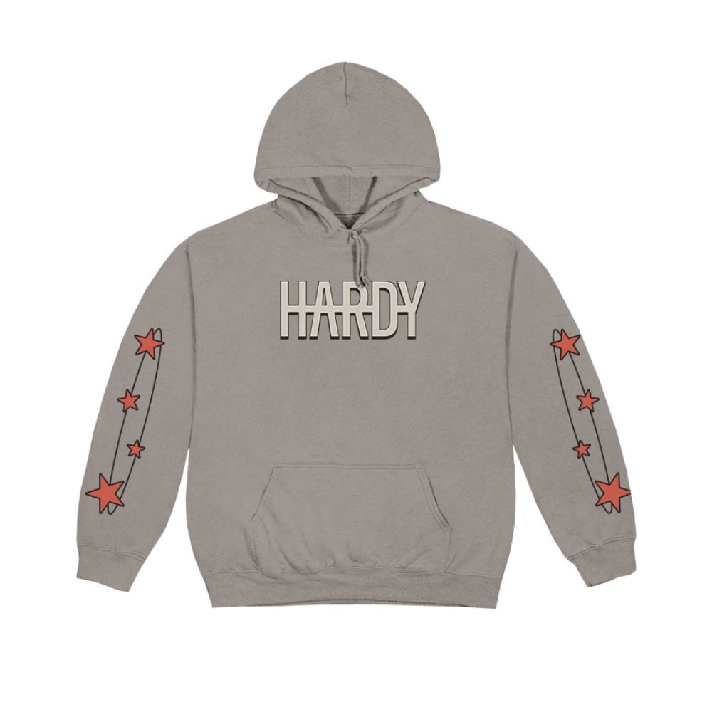 COUNTRY! COUNTRY! Gray Hoodie Front